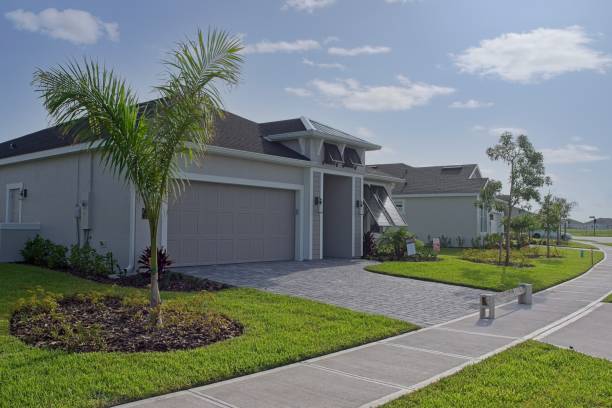 Residential Paver Driveway in Foreman, AR